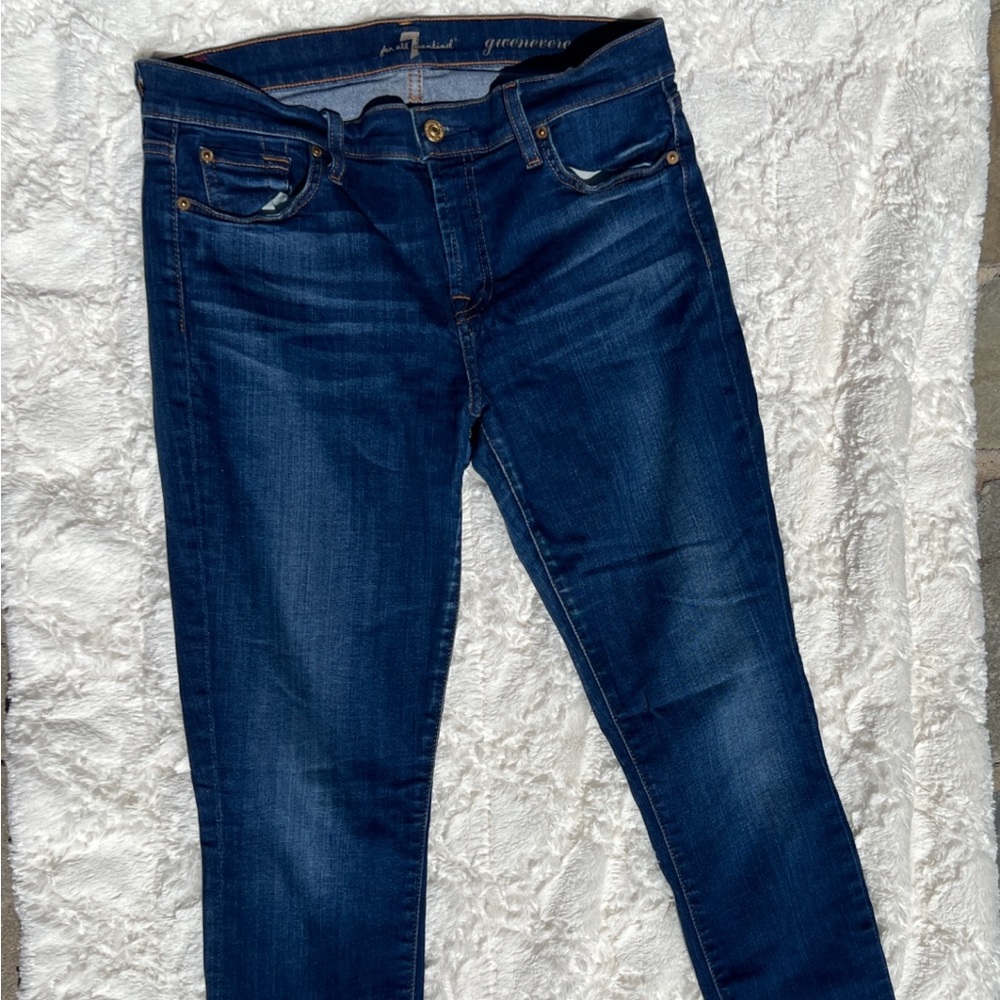 7 For All Mankind Gwenevere Skinny Jeans - Picture 4 of 14
